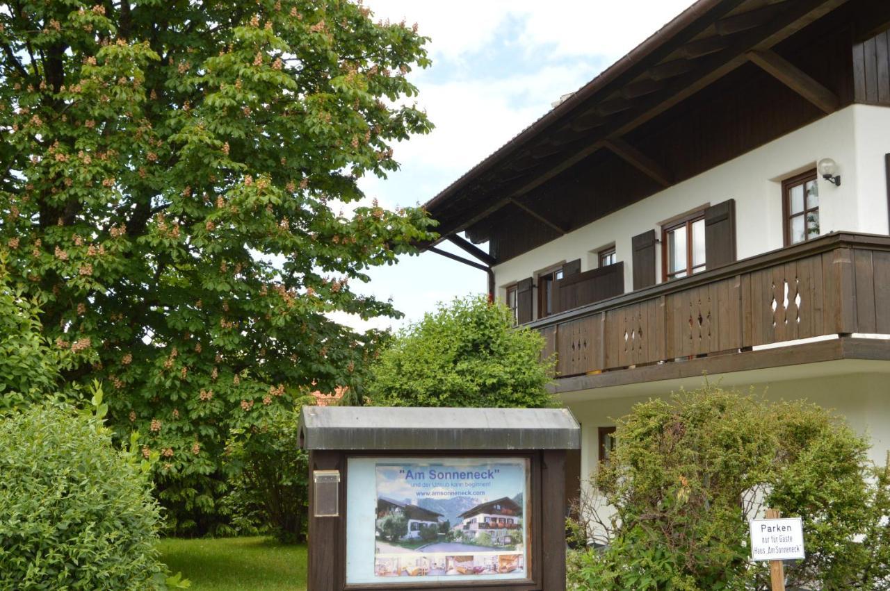 Am Sonneneck - Wohnung 7 Ruhpolding Exteriör bild